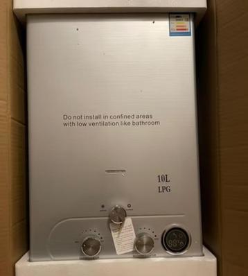 10 L Propaan Boiler – LPG Geiser | Mobiele Douche | Camping beschikbaar voor biedingen