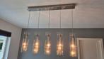 Moderne Hanglamp met Glazen Cilinders, Huis en Inrichting, Ophalen, Zo goed als nieuw, Glas, Modern