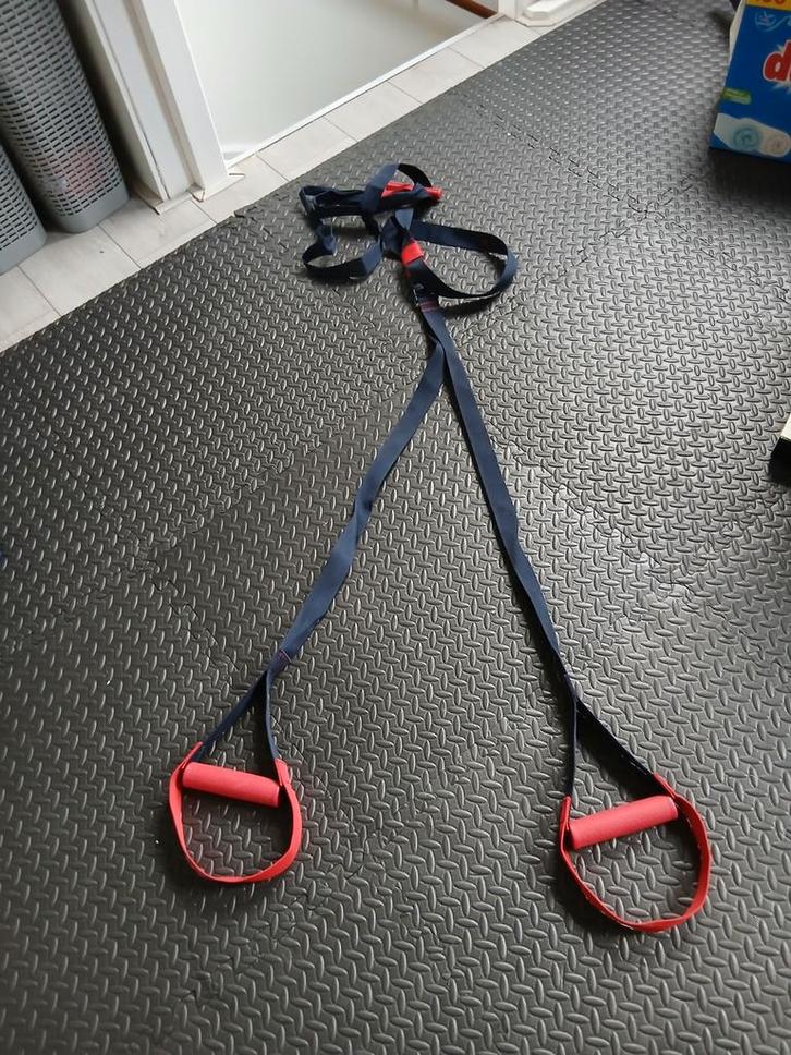 TRX Banden - Perfect voor thuis trainen!, Sport en Fitness, Fitnessmaterialen, Zo goed als nieuw, Weerstandband, Armen, Benen