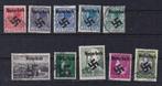 X182) NL WO2 1944 10 x Westerbork opdruk geen gar, Postzegels en Munten, Postzegels | Nederland, Ophalen of Verzenden, Na 1940
