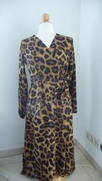 Leopard Maxi dress Maat S, Bruin, Nieuw, Ophalen of Verzenden, Maat 36 (S)