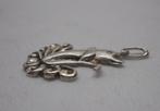 Zilveren vintage hanger dolfijn nr.1727, Verzenden, Zo goed als nieuw, Zilver, Dier