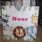 Geboortebord XL dieren, Ophalen, Gebruikt, Geboortebord