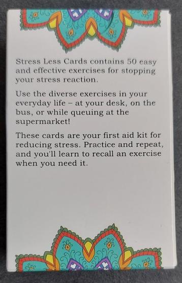 Stress Less Cards - zelfhulp kaartjes  beschikbaar voor biedingen