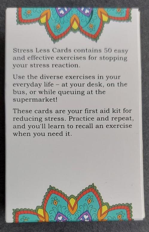 Stress Less Cards - zelfhulp kaartjes, Boeken, Esoterie en Spiritualiteit, Nieuw, Overige typen, Tarot of Kaarten leggen, Ophalen of Verzenden