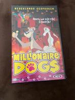 Millionaire Dogs VHS - Nederlands Gesproken, Alle leeftijden, Ophalen of Verzenden, Gebruikt, Komedie