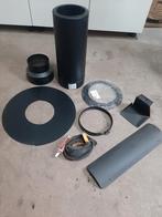 Dubbelwandig kachelbuis flue gas system dw-eco 316, Ophalen, Zo goed als nieuw, Rvs, Minder dan 2 meter
