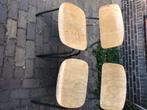 Vintage stoelen gratis, Huis en Inrichting, Stoelen, Ophalen, Gebruikt, Hout, Twee