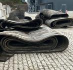 1.000+ m² Kuilplaatrubber / Rubberen matten van 4 cm dik, Ophalen, Gebruikt