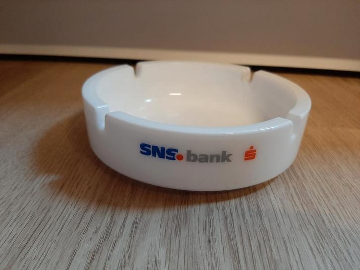 SNS bank asbak, Verzamelen, Rookartikelen, Aanstekers en Luciferdoosjes, Ophalen of Verzenden