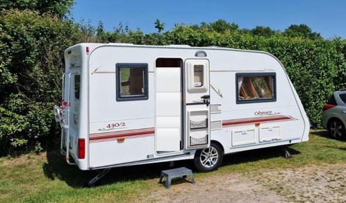 Caravan Elddis Odyssey 430 + Voortent + Uitbouw + Uitrusting, Caravans en Kamperen, Caravans, Particulier, tot en met 2, 750 - 1000 kg