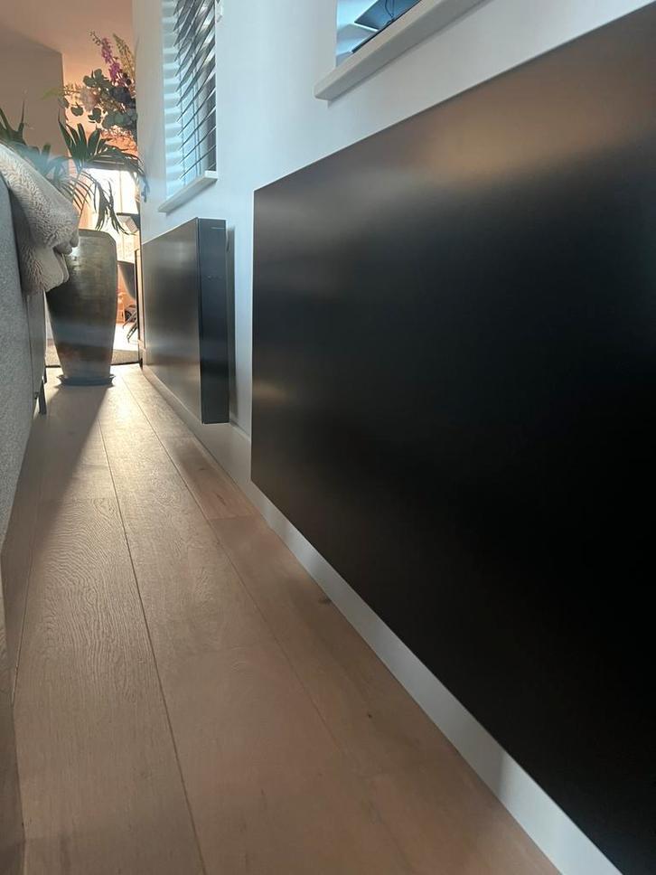 Verwarming - radiator - zwart look met sentimo design, Doe-het-zelf en Verbouw, Verwarming en Radiatoren, Ophalen