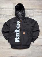 Carhartt en Marlboro vintage werkjas zwart - maat M, Kleding | Heren, Jassen | Winter, Maat 48/50 (M), Zwart, Carhartt, Nieuw