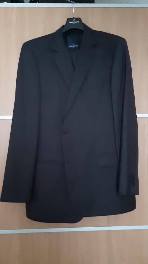 Koopje! Daniël Hechter - Paris -kostuum zwart 58  / broek 56, Kleding | Heren, Kostuums en Colberts, Zo goed als nieuw, Maat 56/58 (XL)