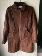 Suede damesjas Giacomo, teddy binnenkant, Kleding | Dames, Ophalen, Zo goed als nieuw, Maat 42/44 (L), Bruin