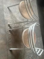 Vintage Design Stoelen met Webbing - Set van 2, Ophalen