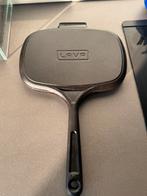 LAVA toaster grillpan van ijzer 260X180 MM LVTST1826, Huis en Inrichting, Keuken | Potten en Pannen, Gebruikt, Gietijzer, Ophalen of Verzenden