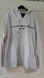 Tommy Hilfiger witte hoody mt S/M, Verzenden, Wit, Tommy Hilfiger, Zo goed als nieuw
