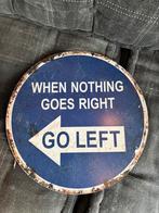 Decoratie hangbord met leuke tekst, Ophalen