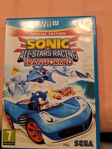 Sonic All-Stars Racing Transformed - Wii U beschikbaar voor biedingen