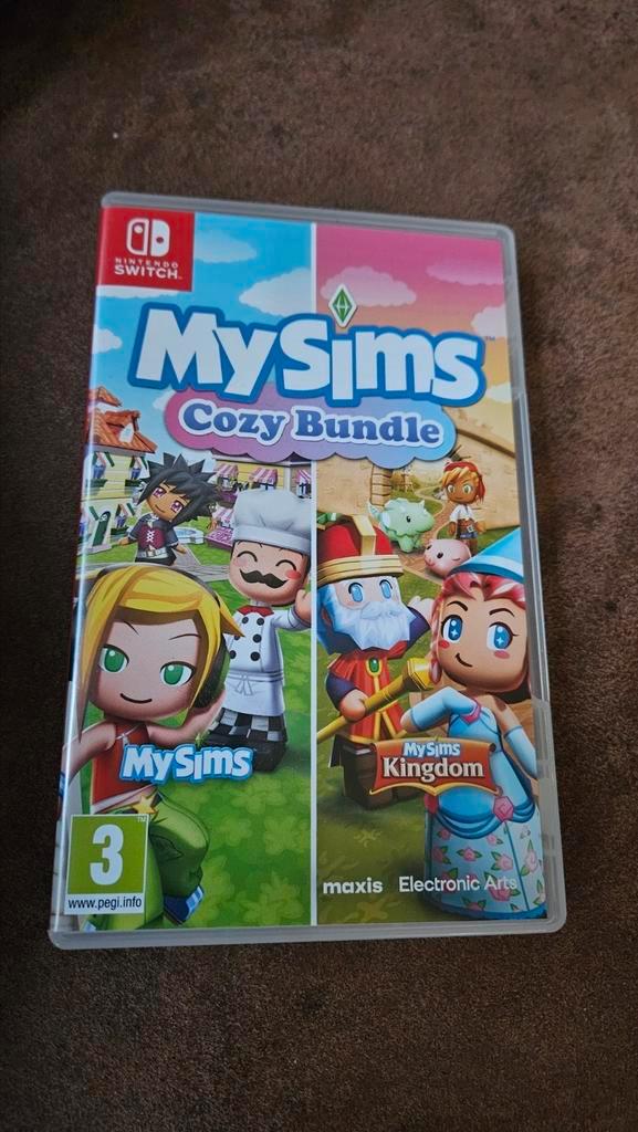 My Sims cosy bundel my sims en my sims kingdom, Spelcomputers en Games, Games | Nintendo Switch, Zo goed als nieuw, Simulatie