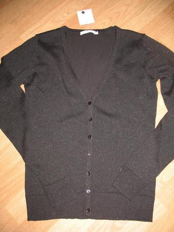 Vest Zwart Lurex Glitter Miss Etam Maat S Ongedragen beschikbaar voor biedingen