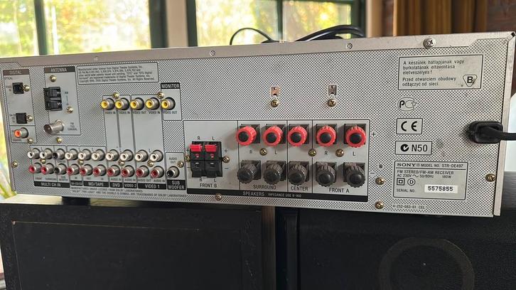 Sony str-de497, Audio, Tv en Foto, Professionele Audio-, Tv- en Video-apparatuur, Gebruikt, Tv en Weergevers, Ophalen