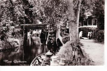 GIETHOORN,- Punter met melkbussen. 09-11 beschikbaar voor biedingen