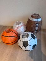 Lampionnen - Voetbal, Basketbal, Softbal, Rugby, Ophalen, Nieuw, Stof, Minder dan 50 cm