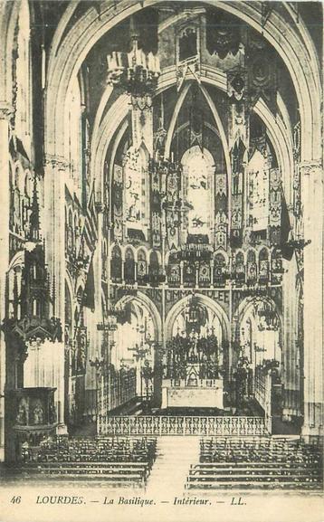 (381-296-009) Lourdes La Basilique beschikbaar voor biedingen
