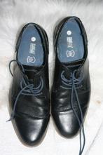 Z.g.a.n.moderne zwarte heren schoenen maat 42, Ophalen of Verzenden, Zo goed als nieuw, Veterschoenen, Zwart