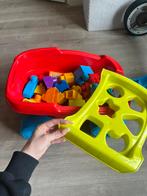 Mega Bloks kar en tafel incl blokken in de kar!, Kinderen en Baby's, Speelgoed | Bouwstenen, Ophalen of Verzenden, Zo goed als nieuw