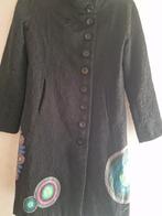 Desigual lange jassen, Ophalen of Verzenden, Zo goed als nieuw, Maat 42/44 (L), Zwart