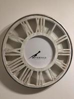 Riverdale wandklok, Ophalen, Zo goed als nieuw, Analoog, Wandklok