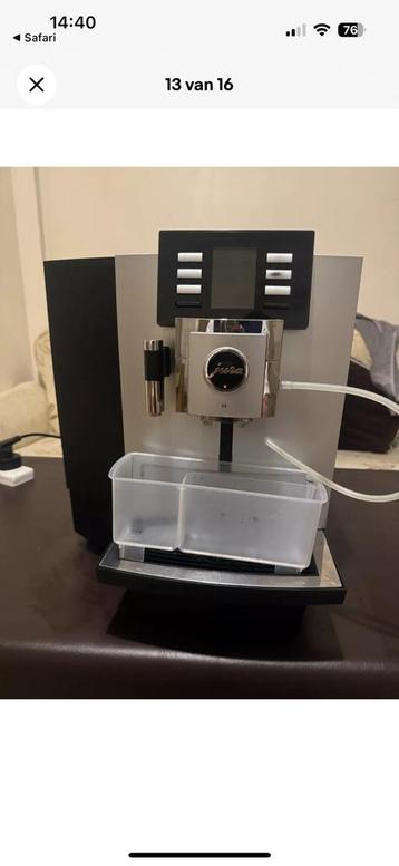 Jura X8 gereviseerd met garantie cappuccino espresso bonen beschikbaar voor biedingen