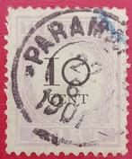 Suriname:  Portzegels 1892-1896: 10 cent, Ophalen of Verzenden, Gestempeld