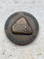 Bronzen penning Finland 1952 Lapponia, Postzegels en Munten, Penningen en Medailles, Ophalen of Verzenden, Brons