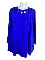 Sempre Piu stretch tuniek 46, Kleding | Dames, Verzenden, Zo goed als nieuw, Blouse of Tuniek