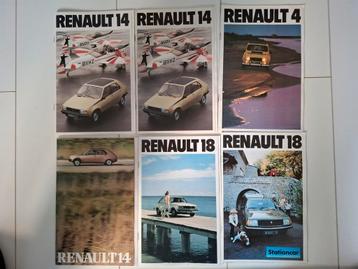 6 A5 folders Renault beschikbaar voor biedingen