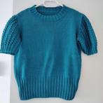 Gebreid katoenen truitje korte mouw, maat 38/S, Kleding | Dames, Truien en Vesten, Ophalen of Verzenden, Gedragen, Maat 38/40 (M)
