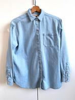 ‘jeans’ shirt van het luxe mode label Sézane maat 34, katoen, Blauw, Nieuw, Maat 34 (XS) of kleiner, Sézane