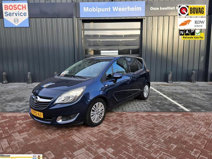 Opel Meriva 1.4 Turbo Cosmo, Auto's, Opel, Bedrijf, Te koop, Meriva, ABS, Airbags, Airconditioning, Alarm, Centrale vergrendeling