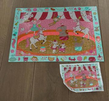 Leuke puzzel 100 stukjes circus beschikbaar voor biedingen