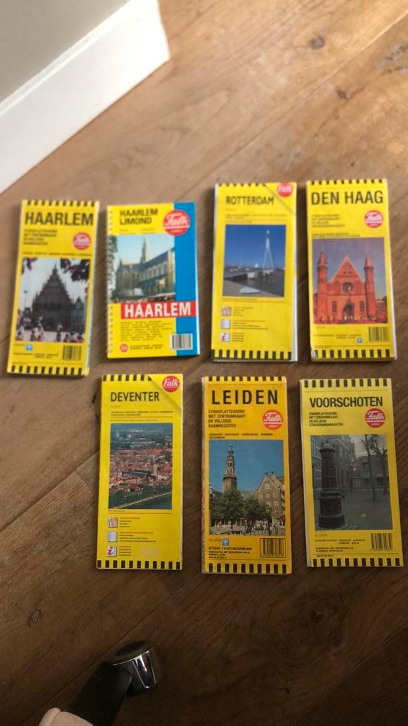 Stadsplattegronden Breda, Den Haag, Rotterdam e.a., Boeken, Atlassen en Landkaarten, Zo goed als nieuw, Landkaart, Nederland, 1800 tot 2000