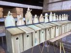 Vogelhuisjes, nestkastjes van geïmpregneerd tuinhout, Ophalen of Verzenden, Nieuw