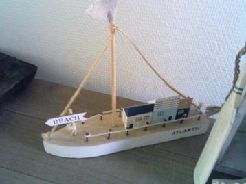 Decoratie bootje ornament zee strandlook varen beschikbaar voor biedingen