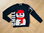 Foute kersttrui met print maat 146, Verzenden, Zo goed als nieuw, Jongen of Meisje, Trui of Vest
