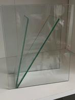 Vaas, glas, Daskas design eind jaren ‘80, Huis en Inrichting, Woonaccessoires | Vazen, Ophalen, Gebruikt, Overige kleuren, Glas