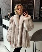 Bontjas | Vossenbont | Echt Bont | Vintage Bontjas, Verzenden, Zo goed als nieuw, Maat 46/48 (XL) of groter, Bruin