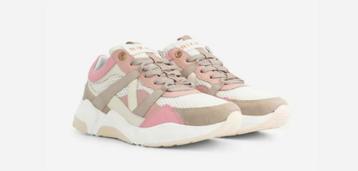 zgan NIKKIE sneakers maat 39, roze, beige, wit, taupe beschikbaar voor biedingen